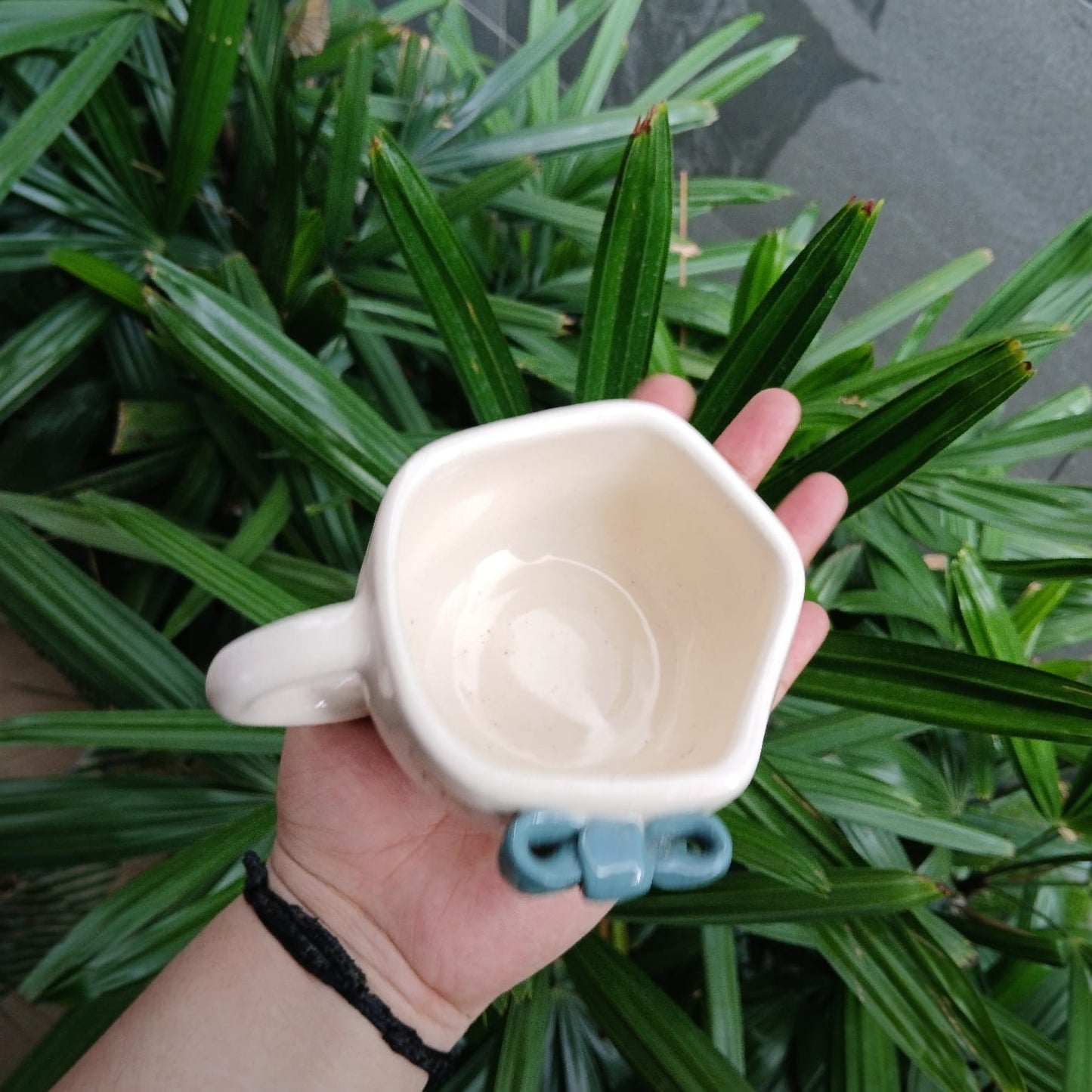 Teal Ribbon Mug