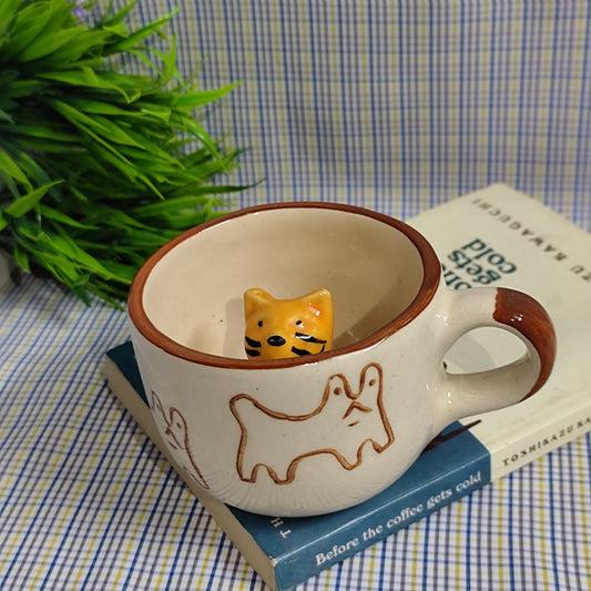 3D Cat Mug