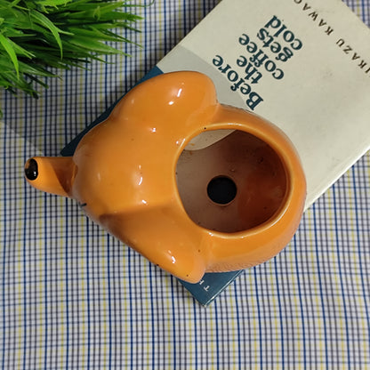 Mini Elephant Planter - Orange