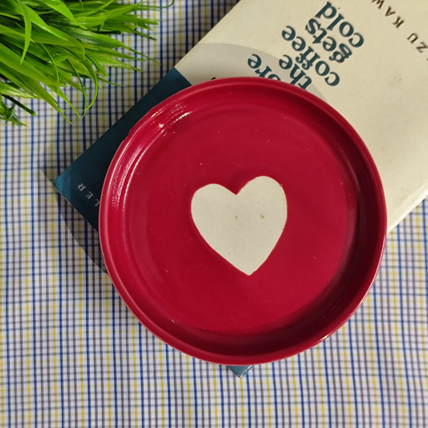 Heart Cup and Saucer