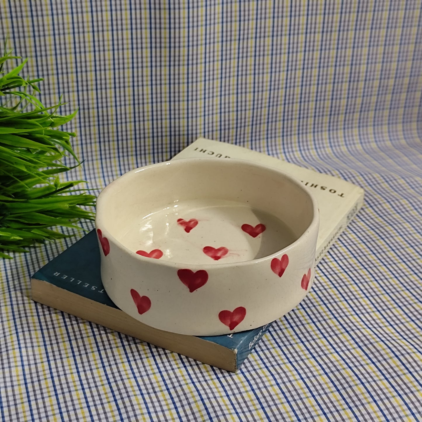 Red Heart Mini snack Bowl
