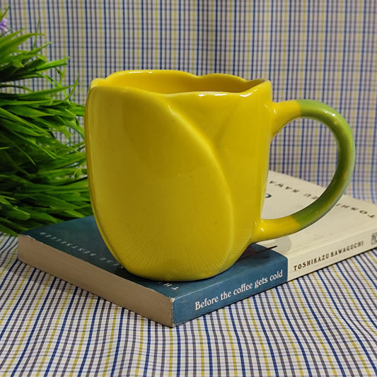 Yellow Lotus Mug