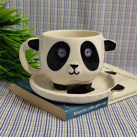 Panda Cup & Saucer