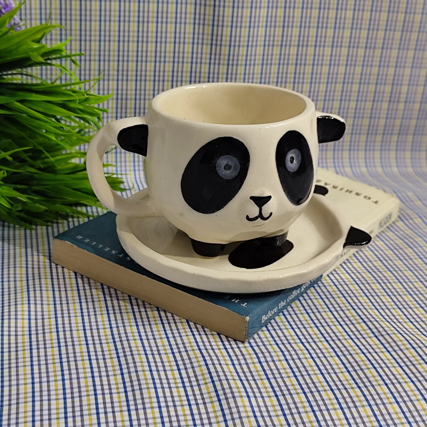 Panda Cup & Saucer