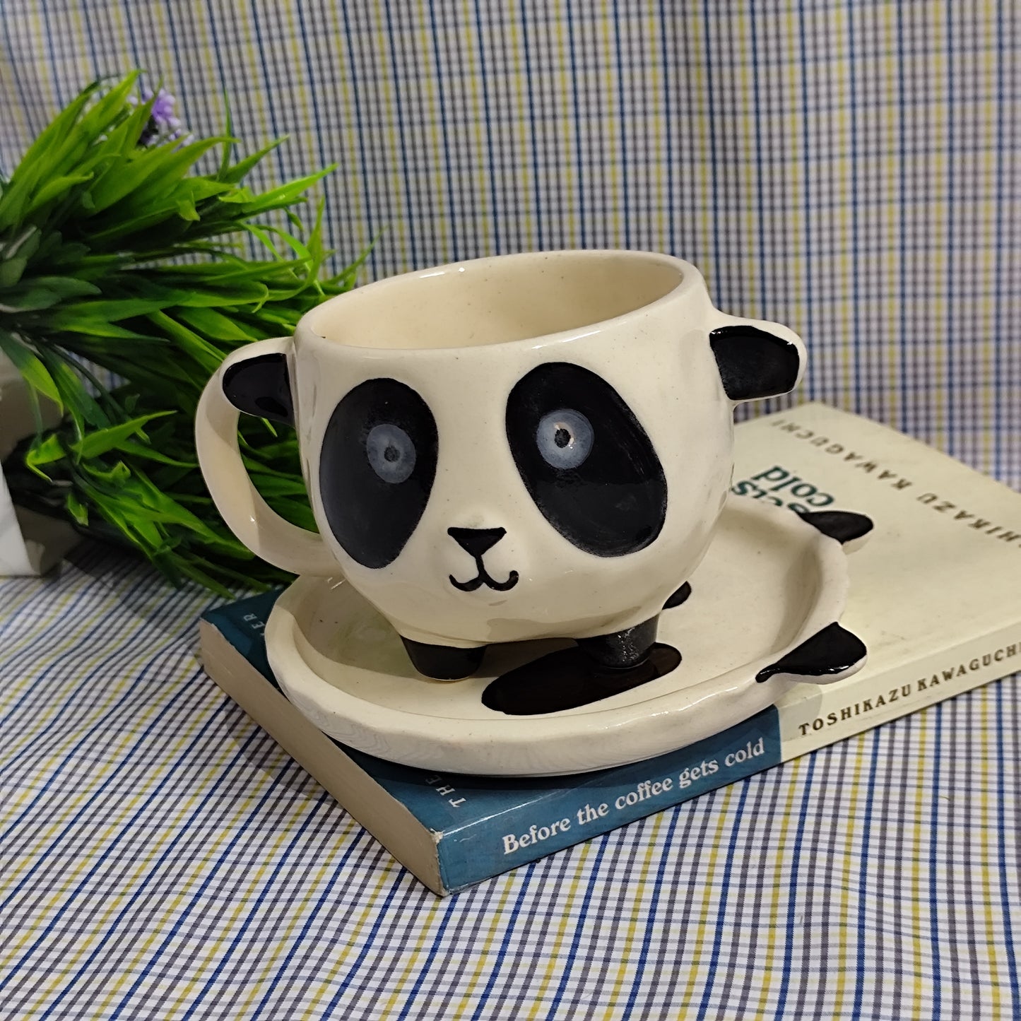 Panda Cup & Saucer